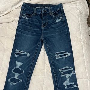 American eagle curvy high rise jegging